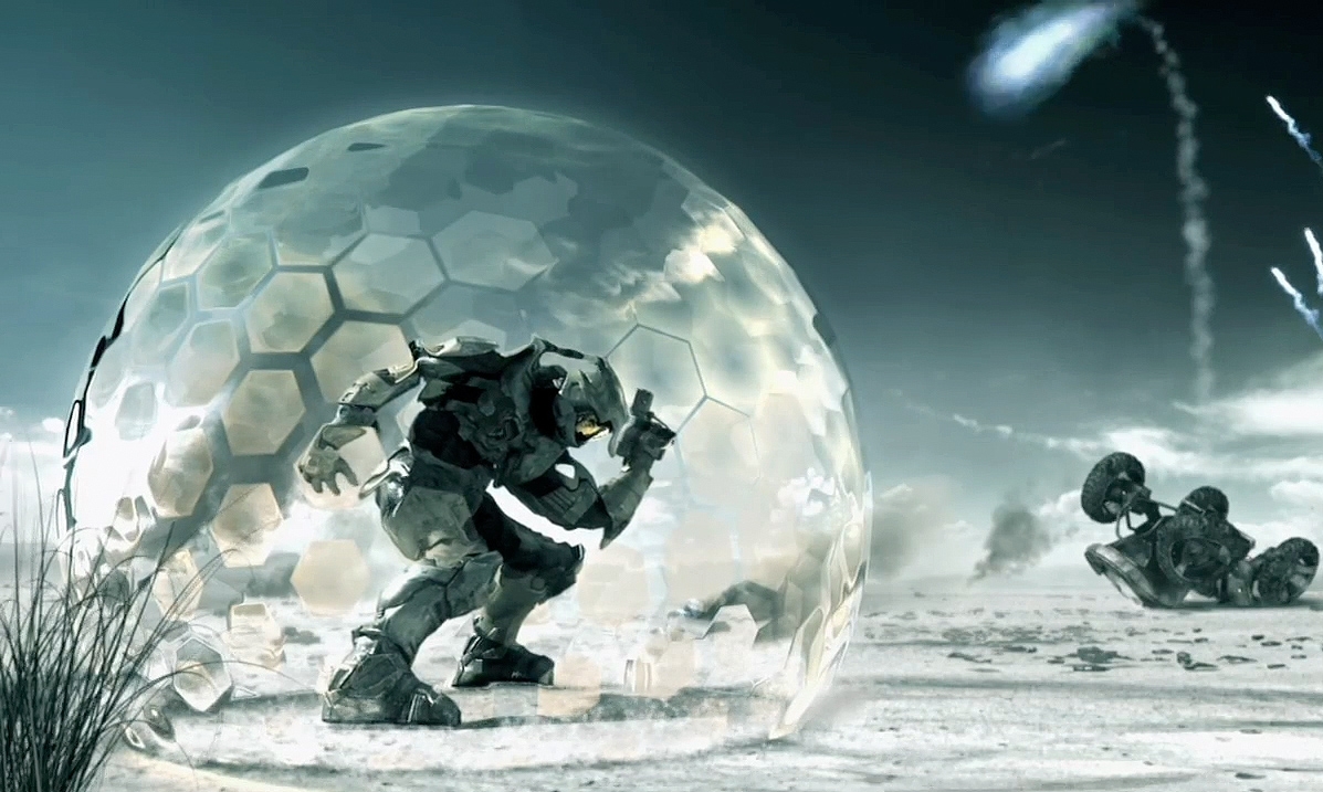 The original bubble shield from the trailer